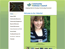 Tablet Screenshot of communitywellnesscouncil.org